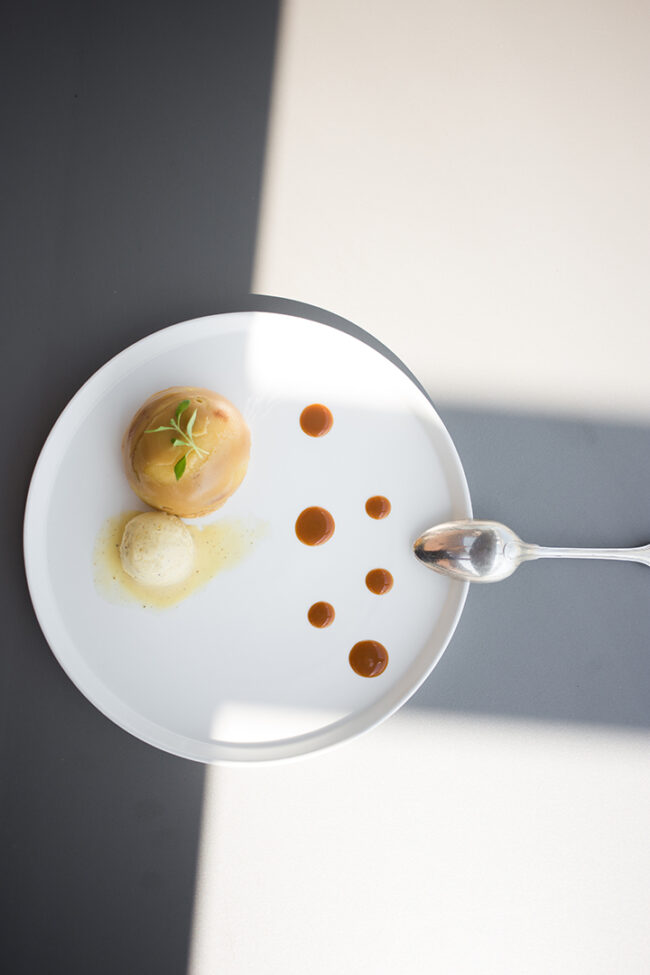 La cuisine de la Table du 2 : inventive !